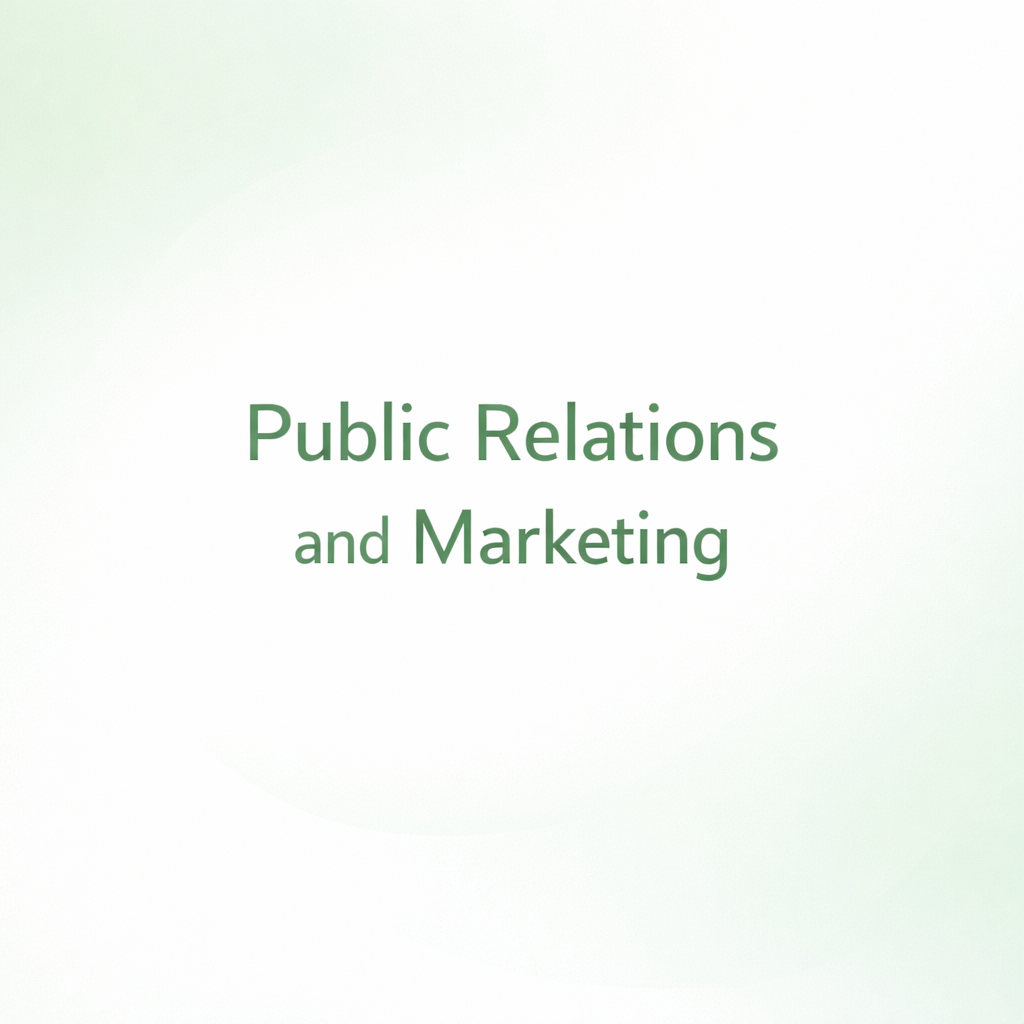 Public Relations and Marketing